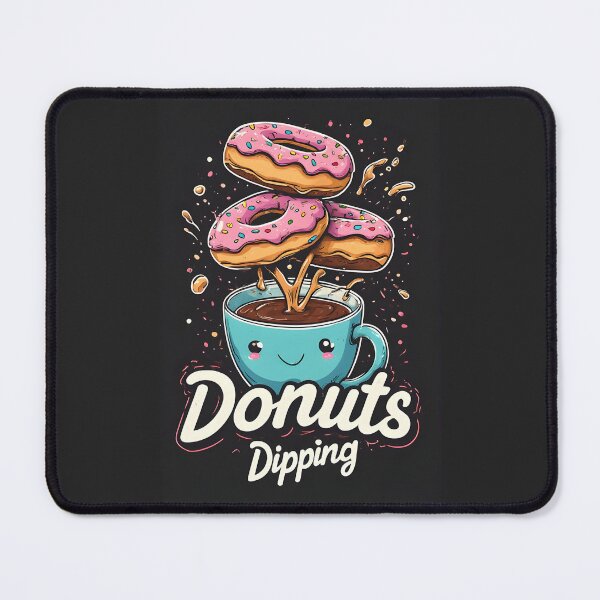 Item preview, Funny Doughnut Dipping – Donut Lover Gift designed and sold by owi-art.