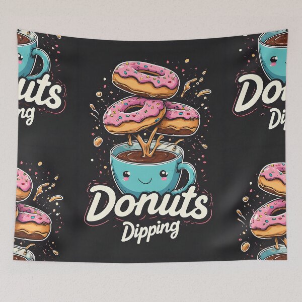 Item preview, Funny Doughnut Dipping – Donut Lover Gift designed and sold by owi-art.