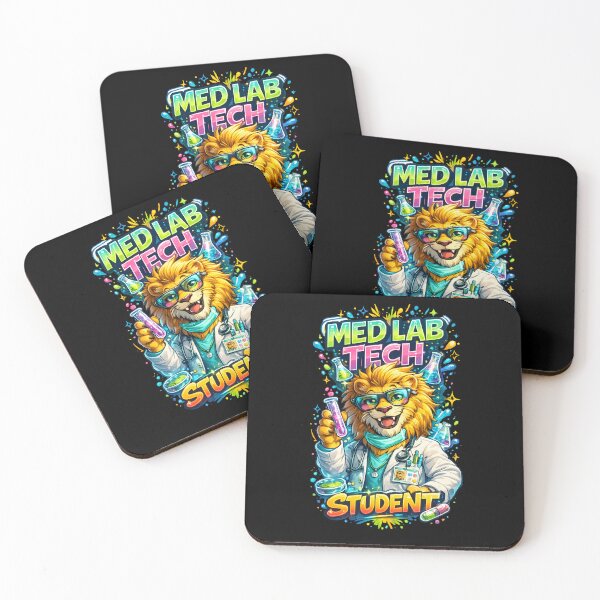 Item preview, Med Lab Tech Student – Cute Lion Medical Laboratory Science Design designed and sold by ClinicalHubs.