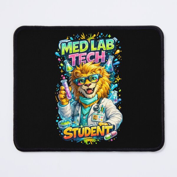 Item preview, Med Lab Tech Student – Cute Lion Medical Laboratory Science Design designed and sold by ClinicalHubs.