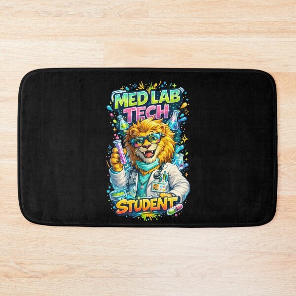 Item preview, Med Lab Tech Student – Cute Lion Medical Laboratory Science Design designed and sold by ClinicalHubs.