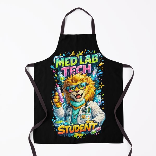 Item preview, Med Lab Tech Student – Cute Lion Medical Laboratory Science Design designed and sold by ClinicalHubs.