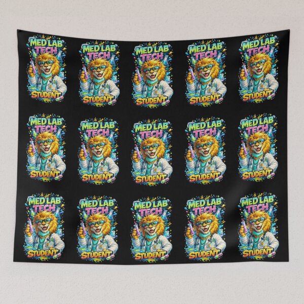 Item preview, Med Lab Tech Student – Cute Lion Medical Laboratory Science Design designed and sold by ClinicalHubs.