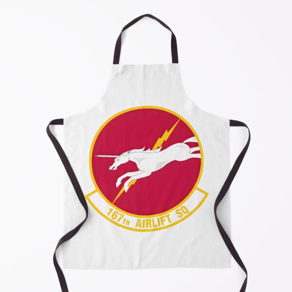 Item preview, Emblem of the 167th Airlift Squadron: The Charging Unicorn designed and sold by CharlieDesings.