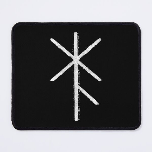 Item preview, Introspection & Meditation Bindrune — White Viking Magical Symbol designed and sold by MelZahrArt.