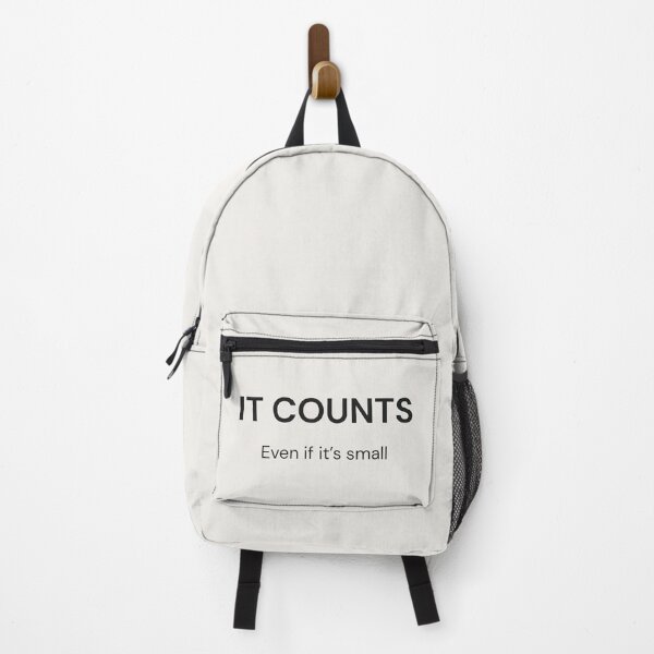 Item preview, It Counts – Quiet Reminder Tee designed and sold by QuietlyBecoming.