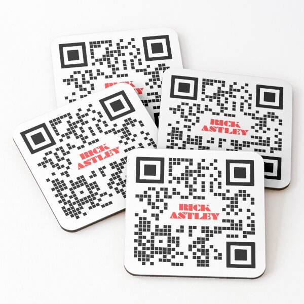 Item preview, Rickroll QR Code - Never Gonna Give You Up designed and sold by HattrickFashion.