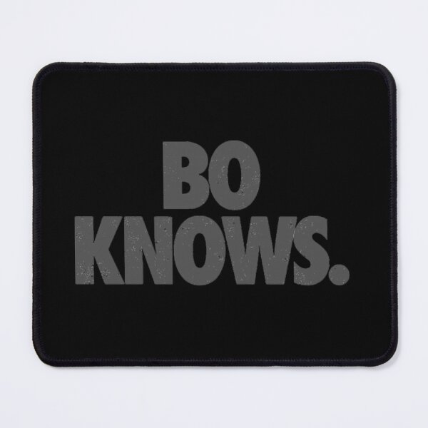 Item preview, Bo Knows Gray Text designed and sold by emacitygallery.