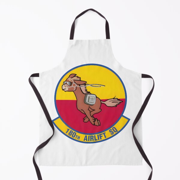 Item preview, Emblem of the 180th Airlift Squadron: The Flying Pony designed and sold by CharlieDesings.