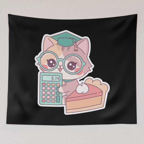 Item preview, Cutie Pi Cat Math designed and sold by SignumShop.