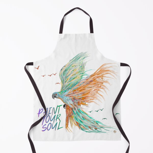 Item preview, Paint Your Soul – Colorful Parrot Inspirational Art designed and sold by eachside-nik.