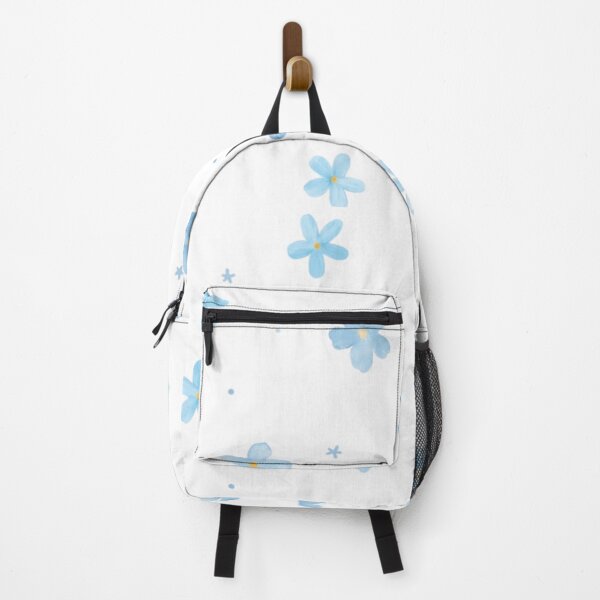 Item preview, Blue Floral Watercolor Pattern | Little Blue Flowers designed and sold by HattrickFashion.