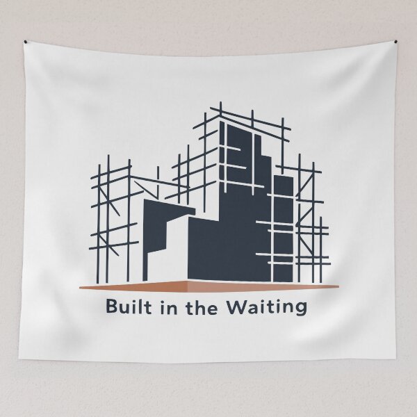 Item preview, Christian Built in the Waiting Architectural Scaffolding Structure designed and sold by FunFitLife Studio.