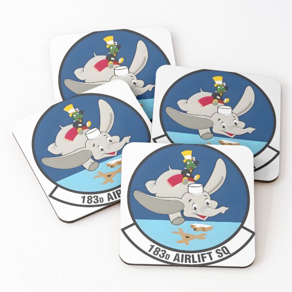 Item preview, 183d Airlift Squadron Military Patch Design designed and sold by CharlieDesings.