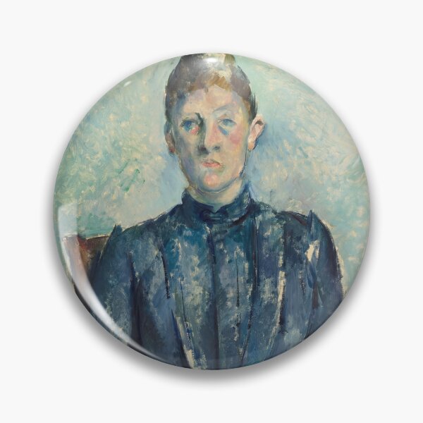 Item preview, Portrait of Madame Cezanne by Paul Cézanne: Post Impressionist Wall Art designed and sold by artofuniverse.