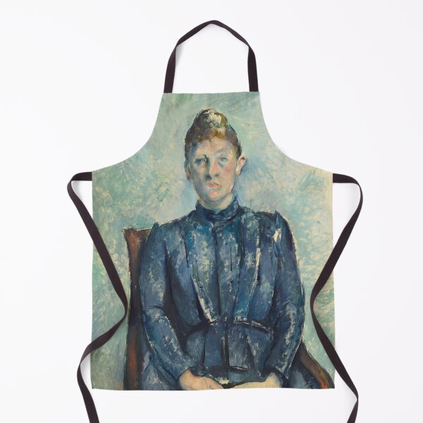 Item preview, Portrait of Madame Cezanne by Paul Cézanne: Post Impressionist Wall Art designed and sold by artofuniverse.