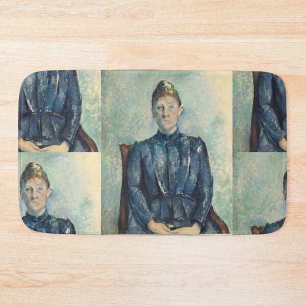 Item preview, Portrait of Madame Cezanne by Paul Cézanne: Post Impressionist Wall Art designed and sold by artofuniverse.