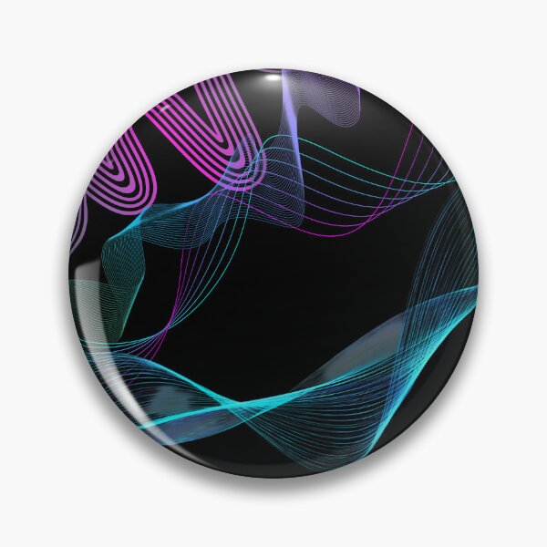 Item preview, The Sound of Silence - Abstract Musical Waves designed and sold by Mini Pixel Perfect Co..