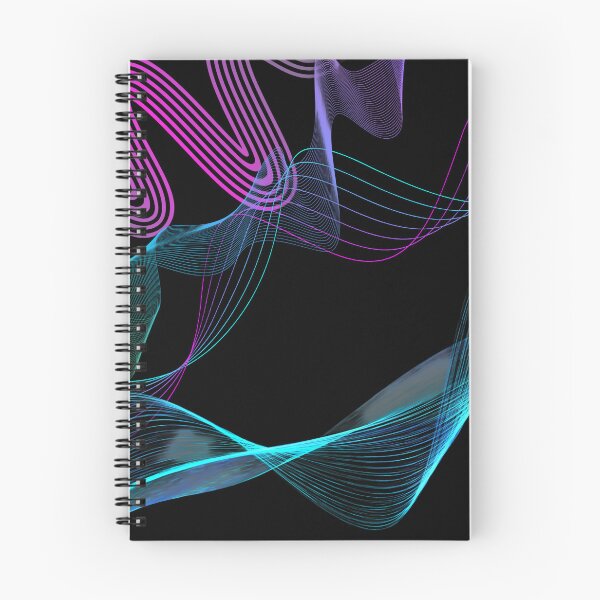 Item preview, The Sound of Silence - Abstract Musical Waves designed and sold by Mini Pixel Perfect Co..
