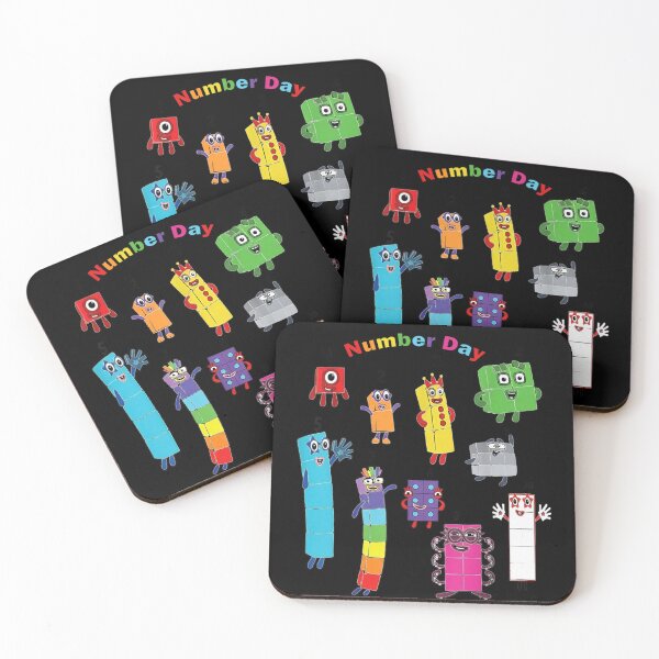 Item preview, Colorful Number Day Educational Math Characters For Teachers And School Kids Art designed and sold by Phil Ben.