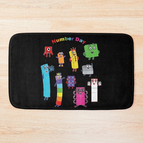 Item preview, Colorful Number Day Educational Math Characters For Teachers And School Kids Art designed and sold by Phil Ben.