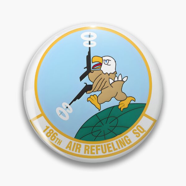 Item preview, 186th Air Refueling Squadron Emblem Design designed and sold by CharlieDesings.