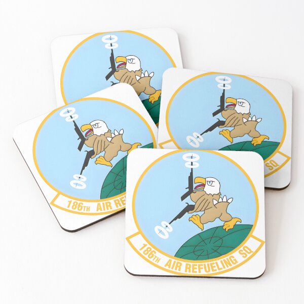 Item preview, 186th Air Refueling Squadron Emblem Design designed and sold by CharlieDesings.