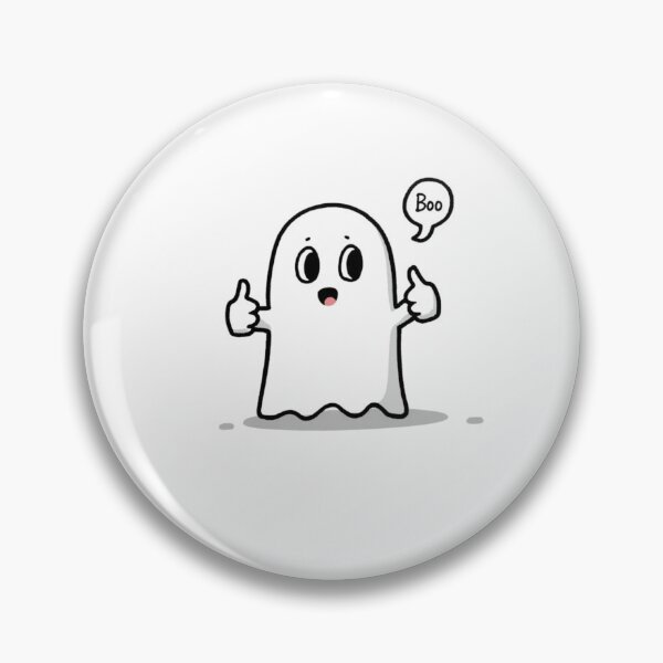 Item preview, Boo! Ghost Giving Thumbs Down designed and sold by HattrickFashion.