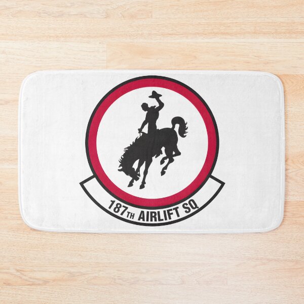 Item preview, 187th Airlift Squadron Cowboy Emblem designed and sold by CharlieDesings.