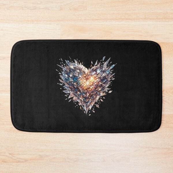 Item preview, Shattered Frostfire Crystal Heart designed and sold by jannatbanigof.