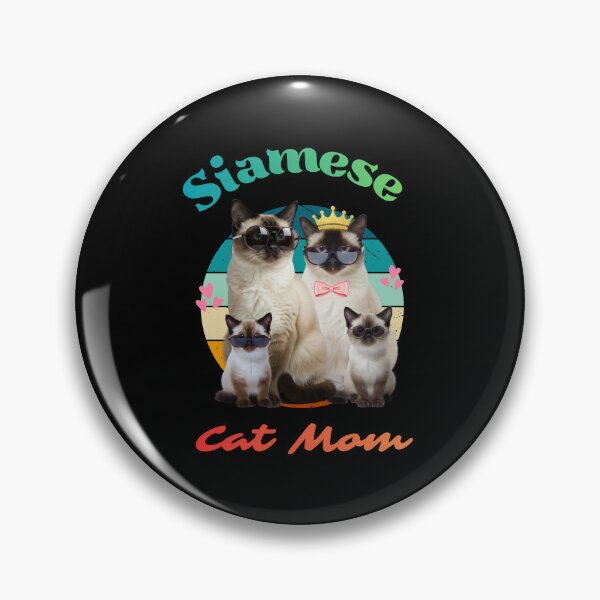 Item preview, Funny Siamese cat mom  designed and sold by Fateh-Kro ⭐⭐⭐⭐⭐.