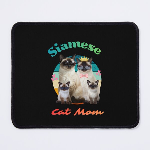 Item preview, Funny Siamese cat mom  designed and sold by Fateh-Kro ⭐⭐⭐⭐⭐.
