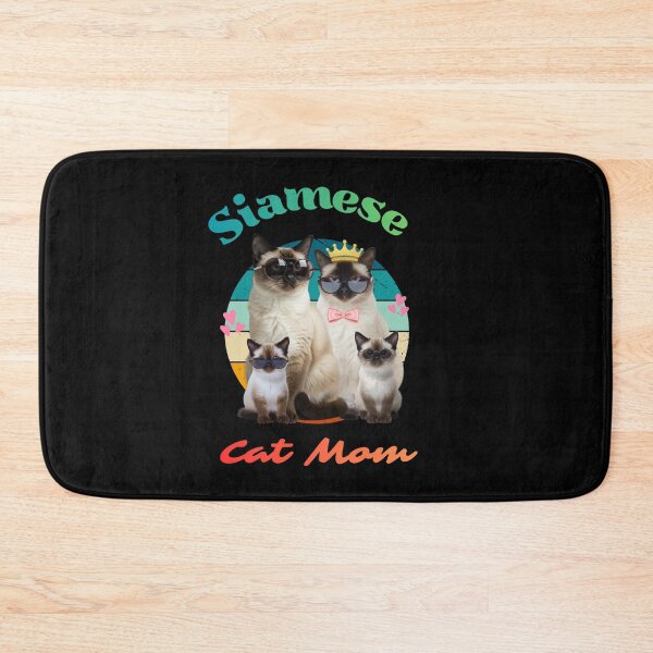 Item preview, Funny Siamese cat mom  designed and sold by Fateh-Kro ⭐⭐⭐⭐⭐.