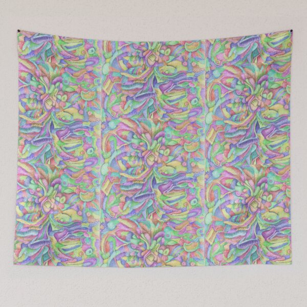 Item preview, Abstract color sketch #18F a1408 designed and sold by liquid-print.