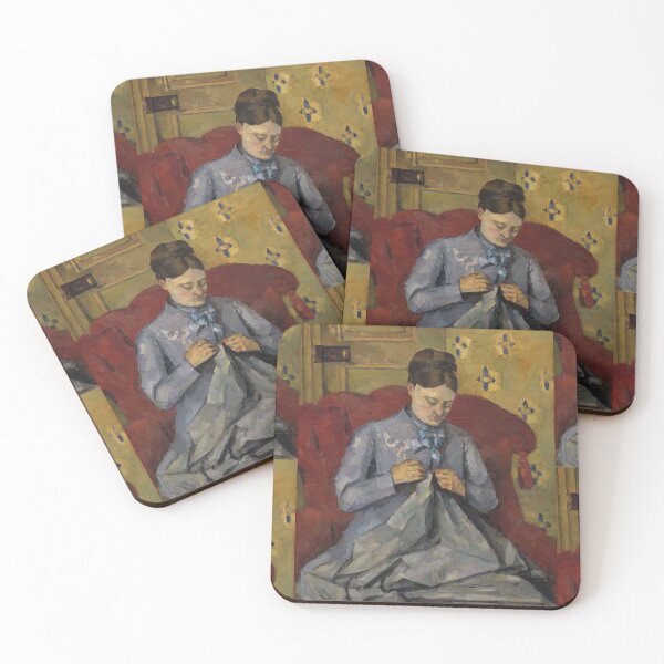 Item preview, Portrait of the Artists Wife by Paul Cézanne: Post Impressionist Wall Art designed and sold by artofuniverse.