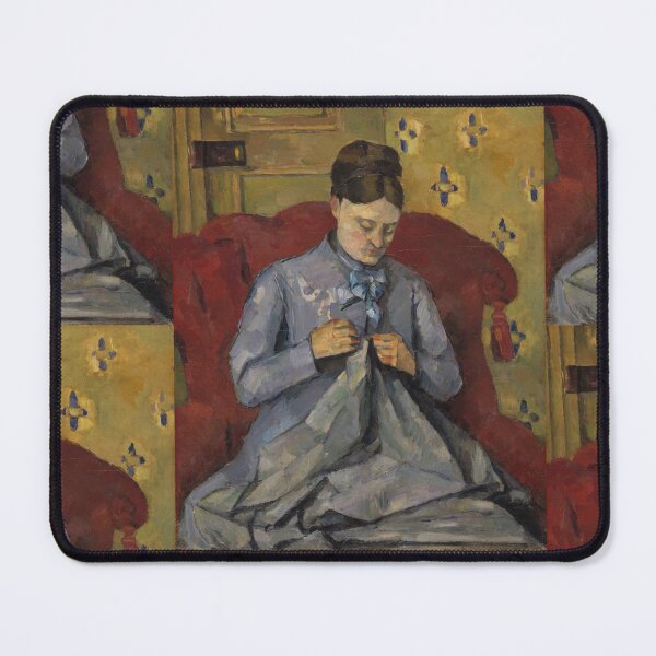 Item preview, Portrait of the Artists Wife by Paul Cézanne: Post Impressionist Wall Art designed and sold by artofuniverse.