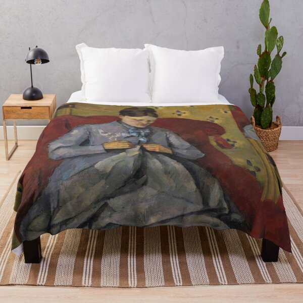 Item preview, Portrait of the Artists Wife by Paul Cézanne: Post Impressionist Wall Art designed and sold by artofuniverse.