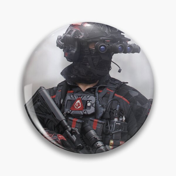 Item preview, BF BF6 Phantom Squad Crossbones Assault (Square) designed and sold by Sellcooldesigns.