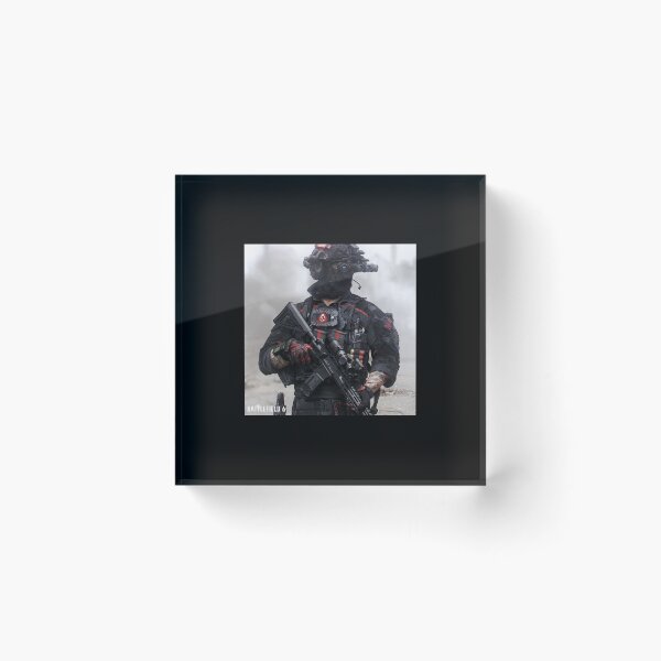 Item preview, BF BF6 Phantom Squad Crossbones Assault (Square) designed and sold by Sellcooldesigns.