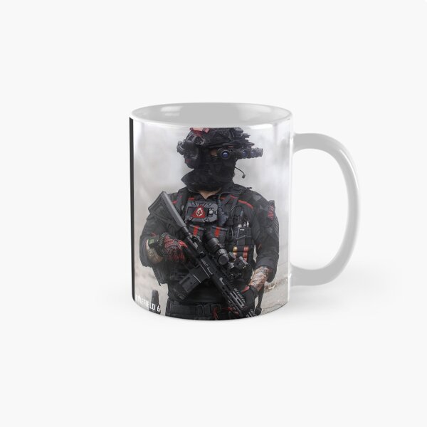 Aperçu de l'œuvre BF BF6 Phantom Squad Crossbones Assault (Carré) créée et vendue par Sellcooldesigns.