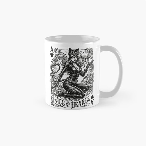 Item preview, Ace of Hearts – Dark Cat Queen designed and sold by JaaGo PopLab.