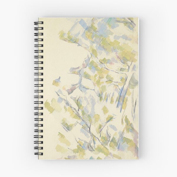 Item preview, Profil De Rocher Pres Des Grottes by Paul Cézanne: Modern Landscape Poster designed and sold by artofuniverse.