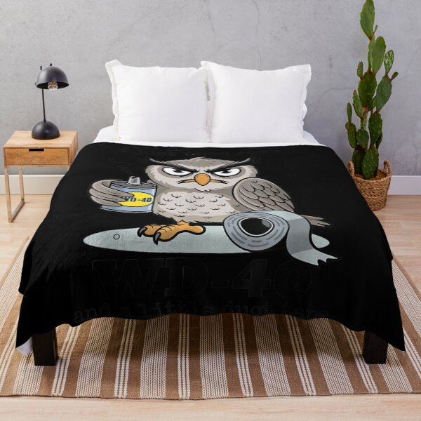 Item preview, Im Not Old I Just Need WD40 And Duct Tape Grumpy Owl designed and sold by Chaya Reid.