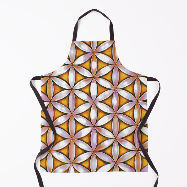 Item preview, Flower of Life Yellow Pearl designed and sold by shantilovesart.