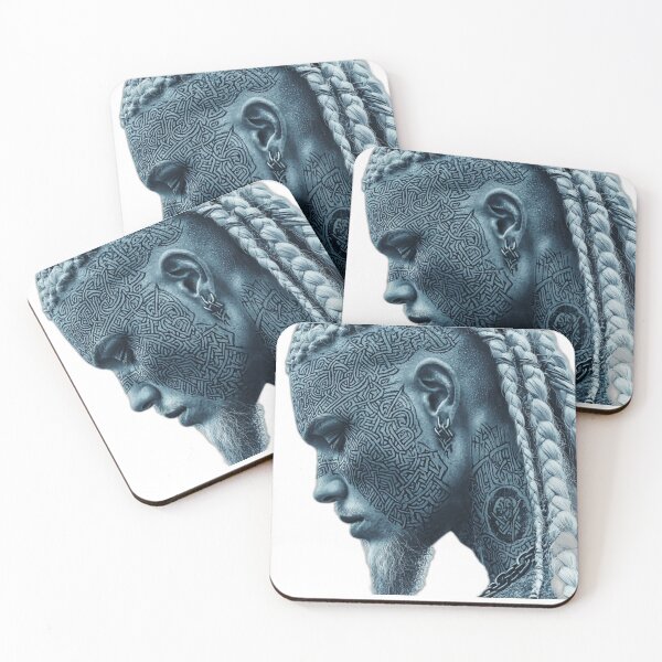 Item preview, Face Tattoo Design on Bowed Head designed and sold by HattrickFashion.