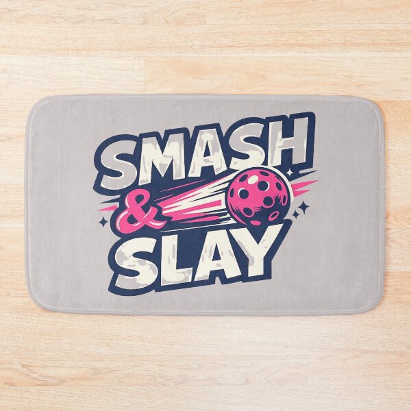Item preview, Pickleball Shirt for Women – Smash & Slay – Modern Typographic Gift for Female Players 18–35 designed and sold by Pickleball-Gift.