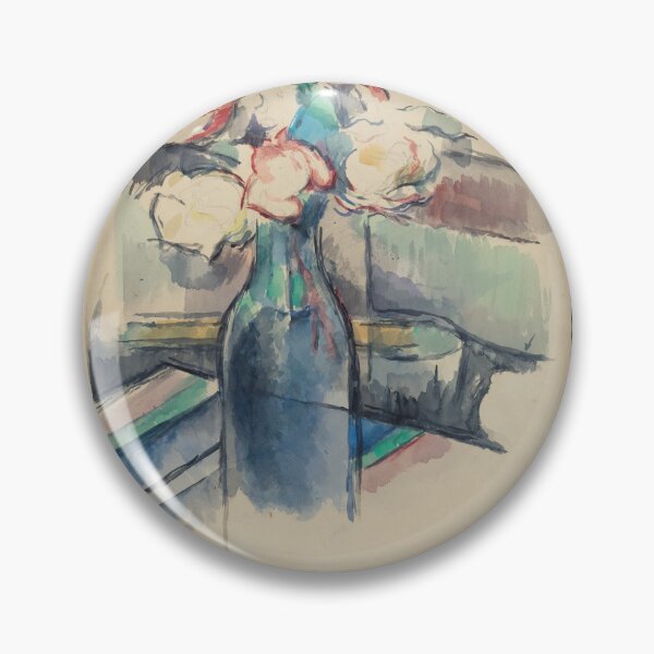 Item preview, Roses in a Bottle Recto by Paul Cézanne: Post Impressionist Floral Poster designed and sold by artofuniverse.