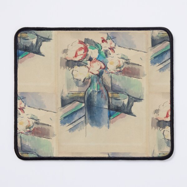 Item preview, Roses in a Bottle Recto by Paul Cézanne: Post Impressionist Floral Poster designed and sold by artofuniverse.