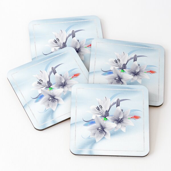 Item preview, Lily Florets Art Print  designed and sold by Dahneray1.