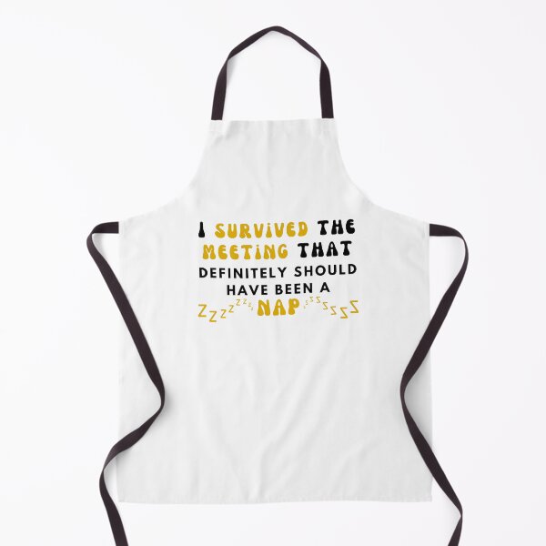 Item preview, I survived the meeting that definitely should have been a nap - white designed and sold by darshants.